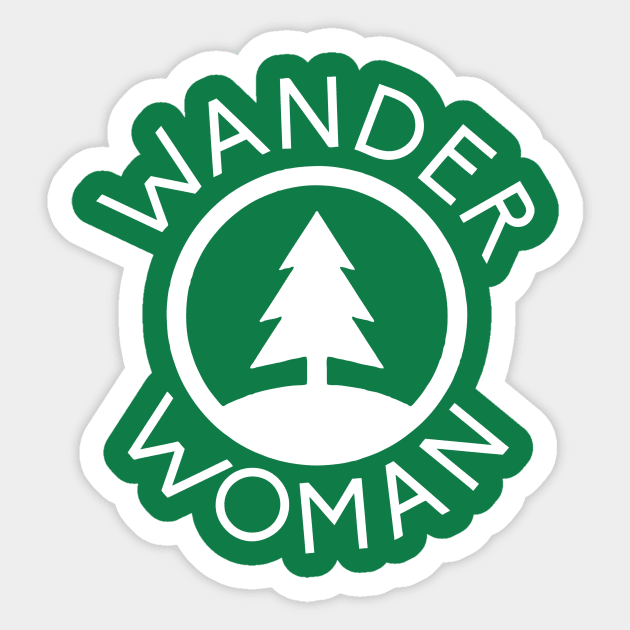 Wander Woman Sticker by geekingoutfitters